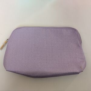 Large Purple Lilac Sparkly Colored Lancome Paris Makeup Bag